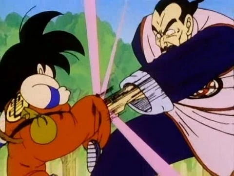 Kid Goku vs. General Tao